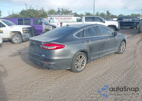 2019 Ford Fusion Sel из США, поврежденный, VIN 3FA6P0CDXKR117937